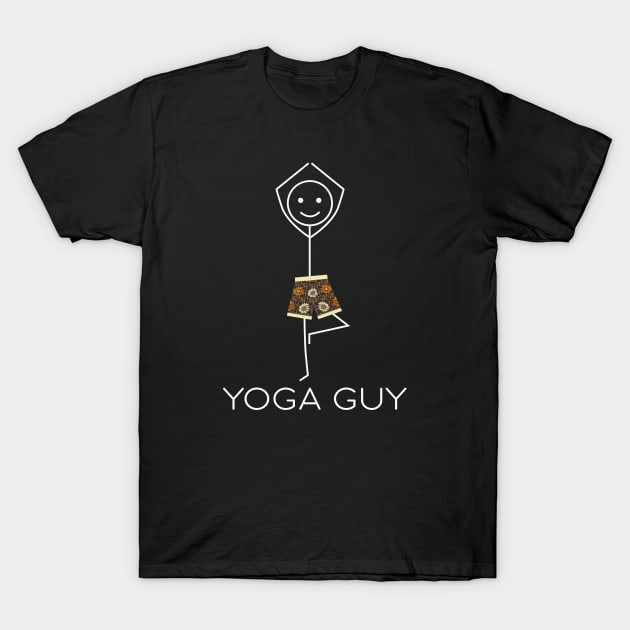 Funny Men Yoga T-Shirt by MasutaroOracle